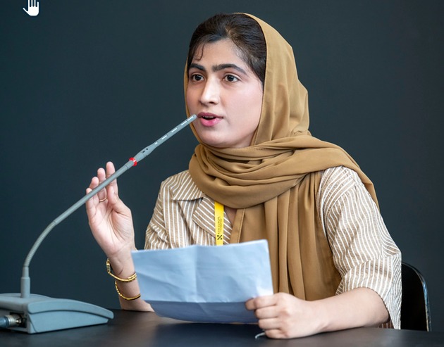 Portrait of Farah Gul Rahuja
